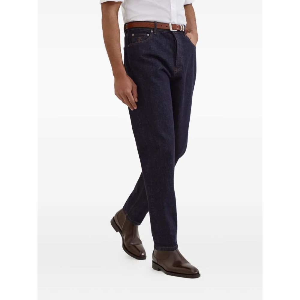 Men's 'Logo-Embroidered' Jeans