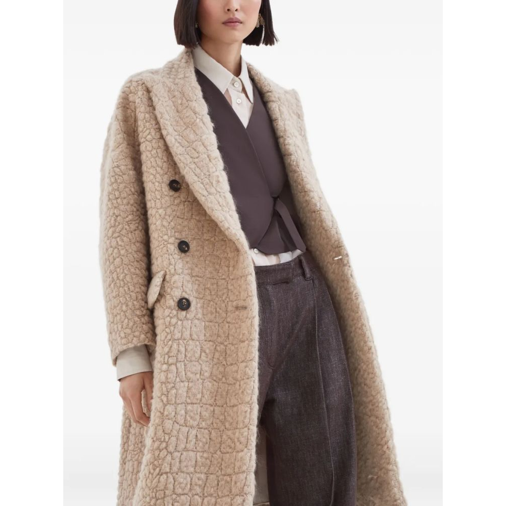 Manteau Teddy 'Boucle Sequin' pour Femmes