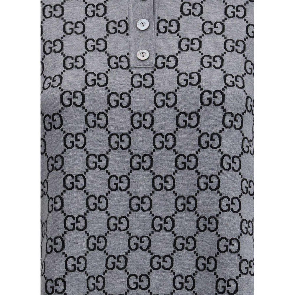 Women's 'Allover GG Patterned' Polo Dress