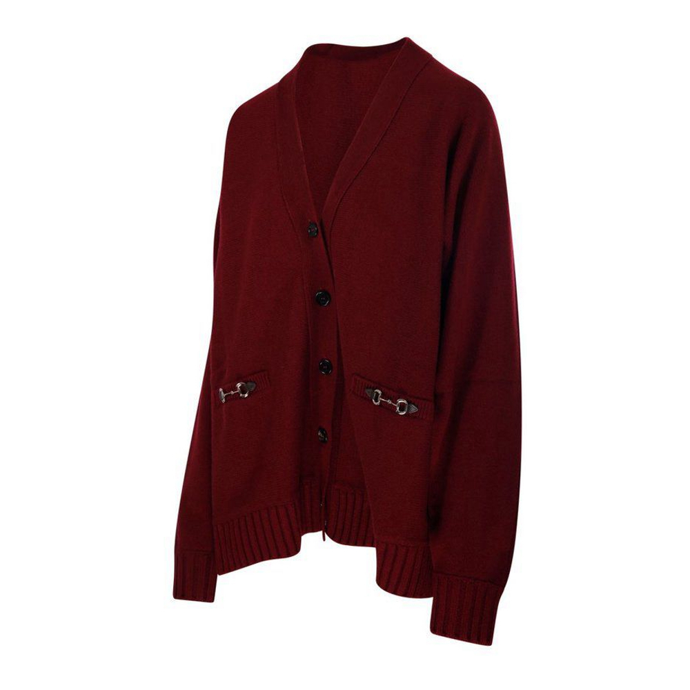 Cardigan 'Horsebit Detailed Knit' pour Femmes