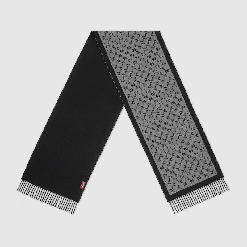 Écharpe en laine 'GG' pour Hommes