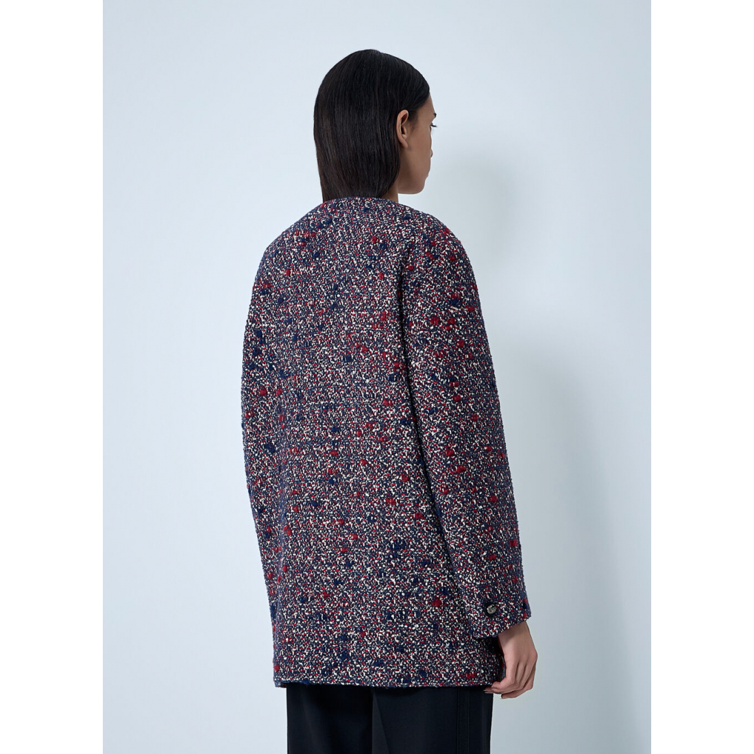 Women's 'Crewneck Boucle' Blazer