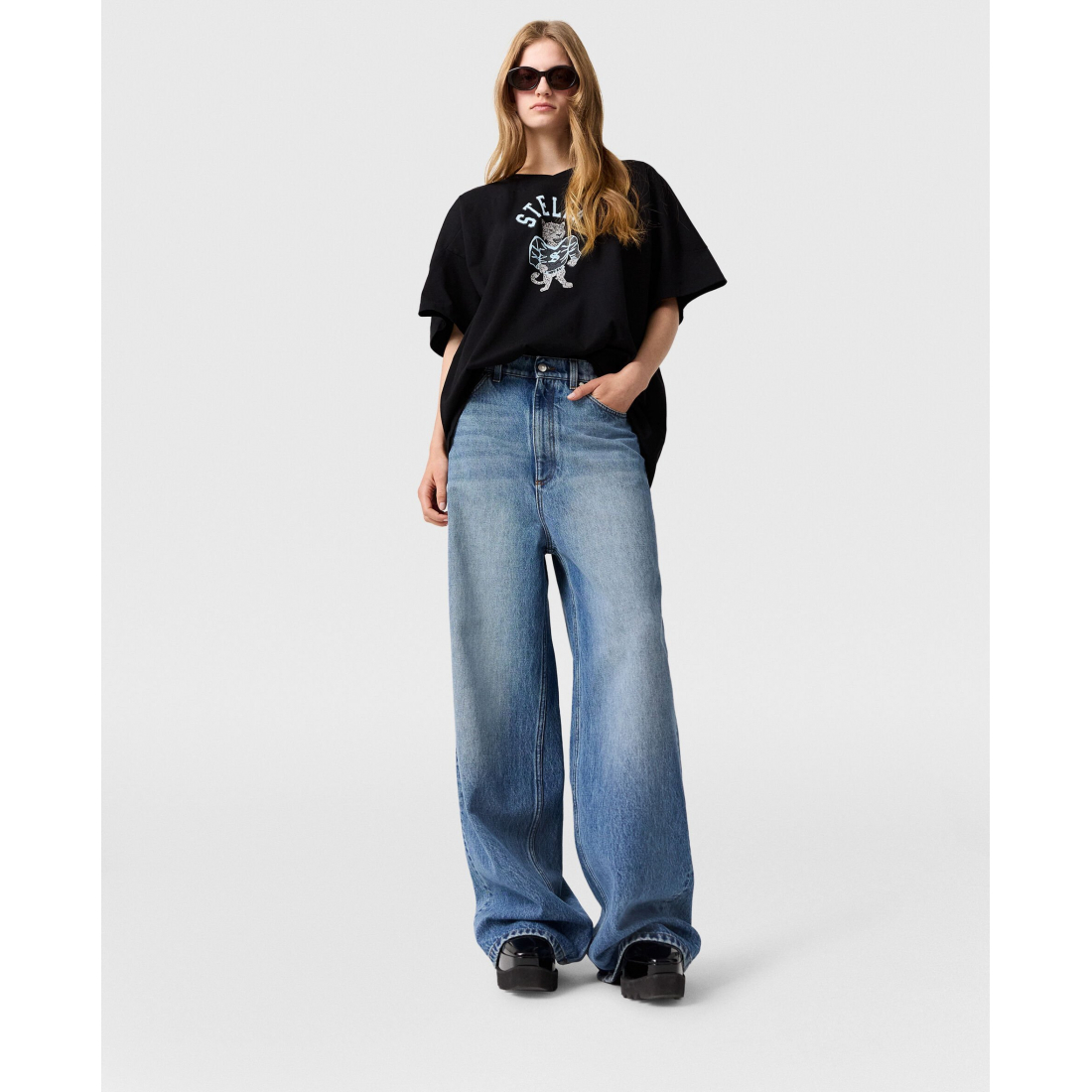 Women's 'Logo-Patch' Jeans
