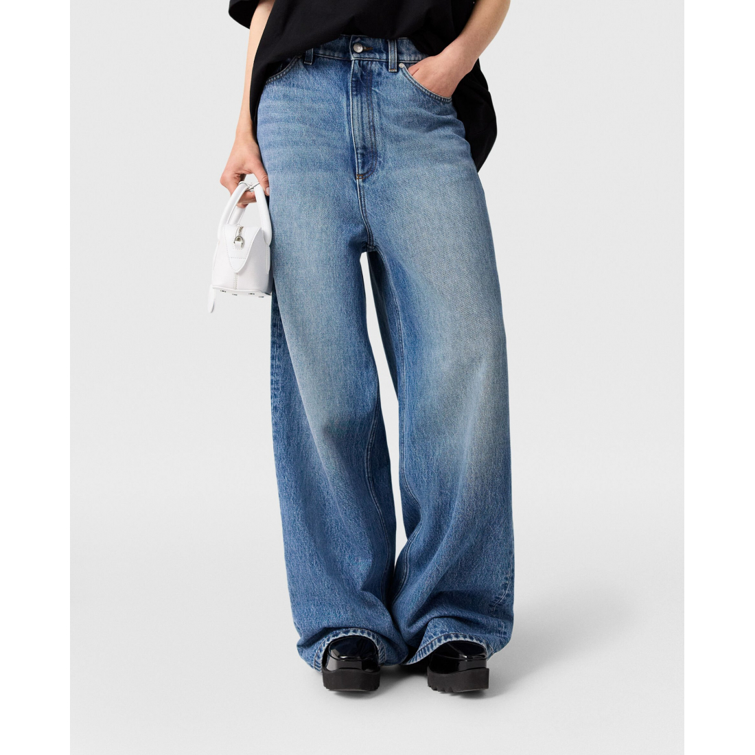 Women's 'Logo-Patch' Jeans