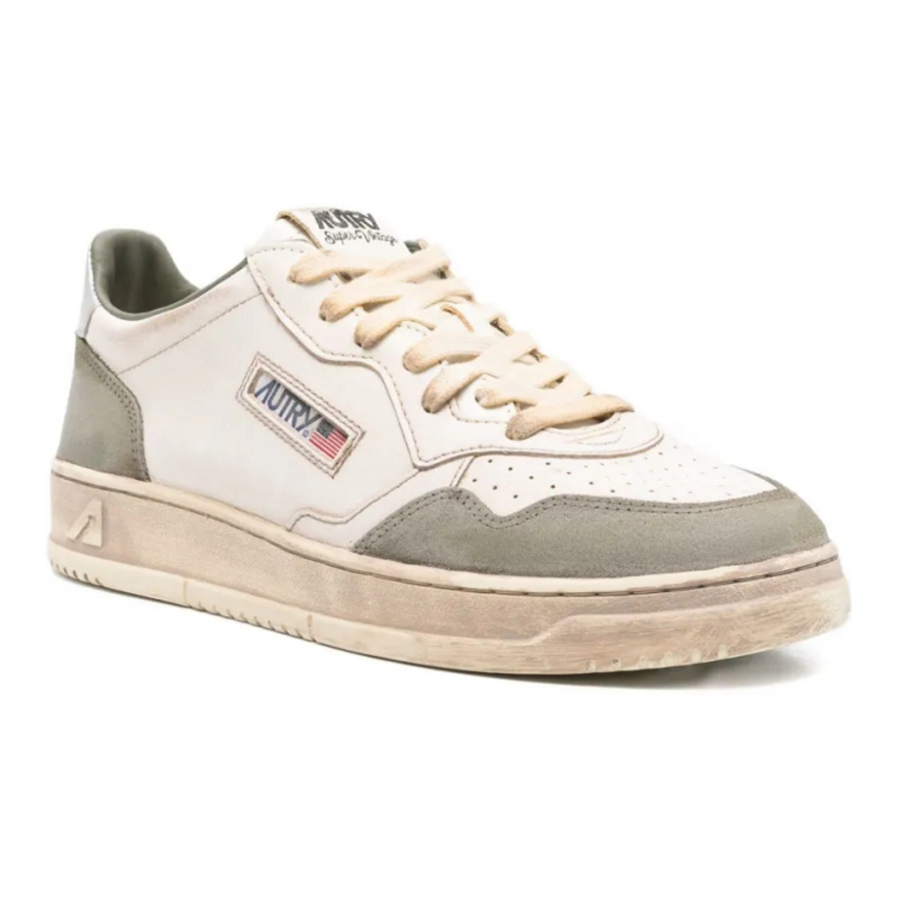 Men's 'Leather Panelled' Sneakers