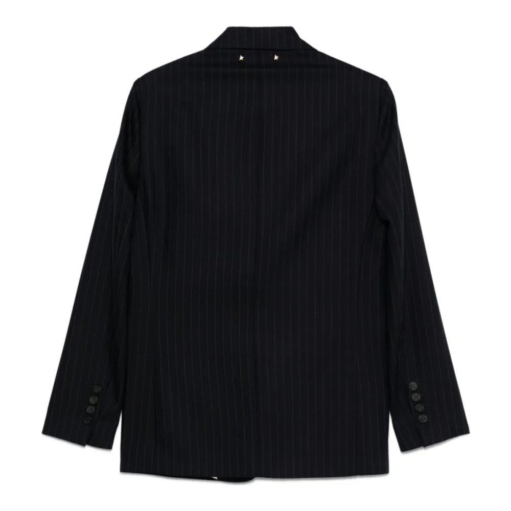 Blazer 'Pinstripe Single-Breasted' pour Femmes