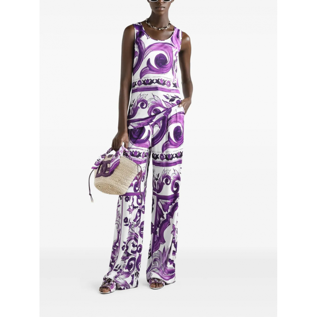 'Graphic-Print' Ärmelloses Top für Damen