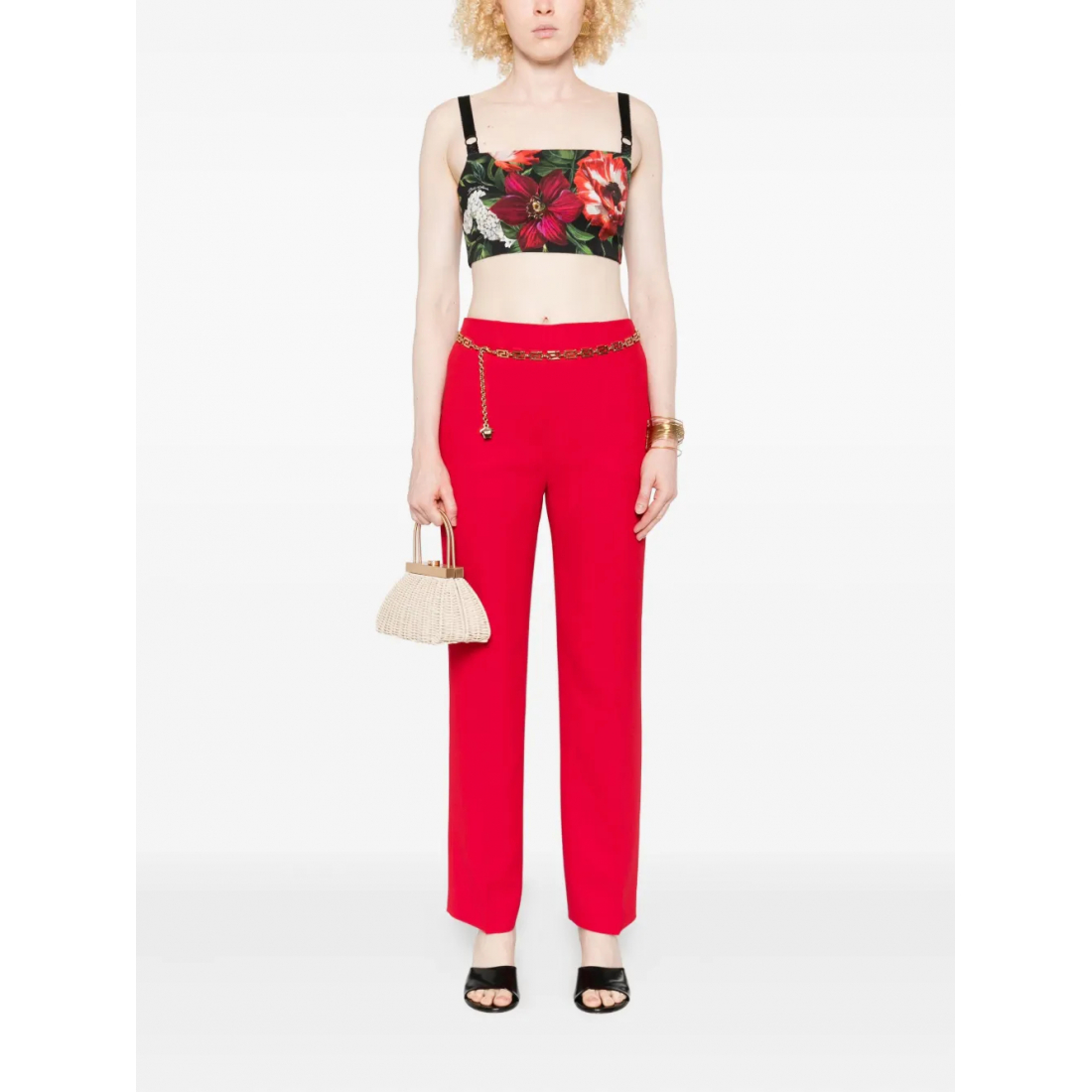 Women's 'Floral-Print' Crop Top