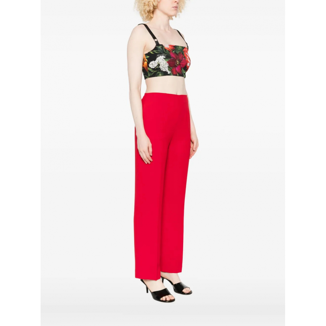 Women's 'Floral-Print' Crop Top