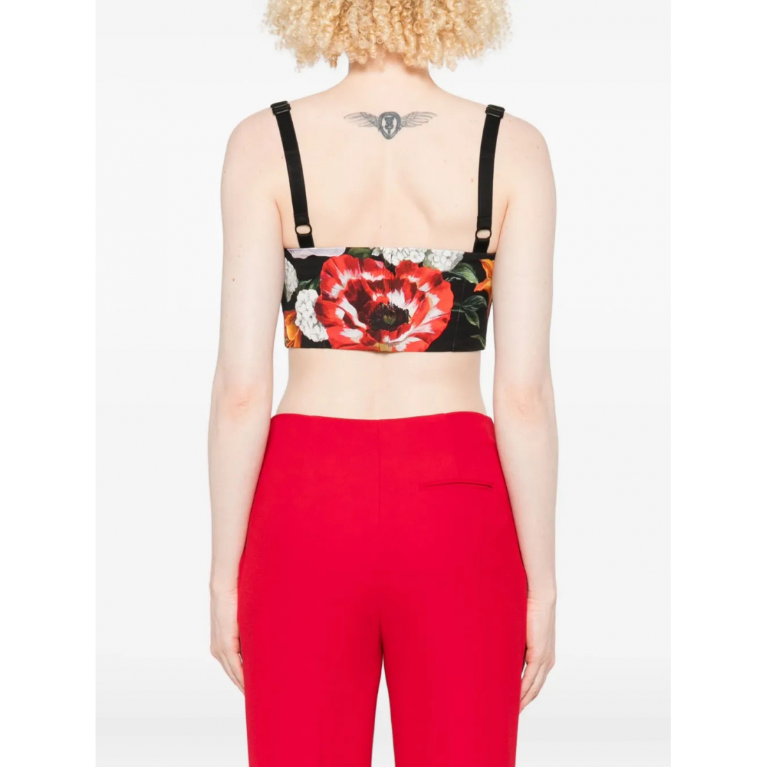 Women's 'Floral-Print' Crop Top