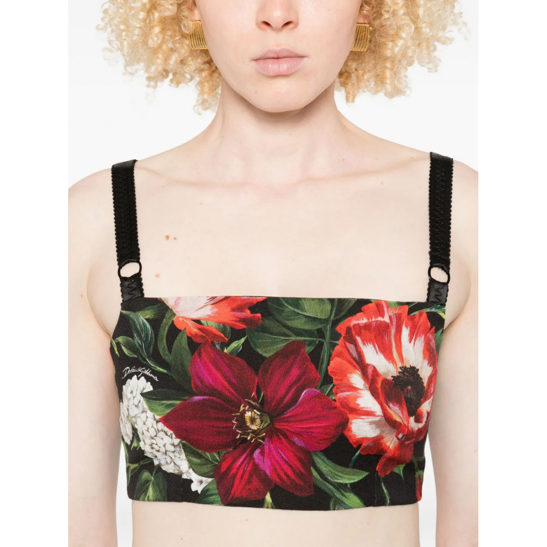 Women's 'Floral-Print' Crop Top