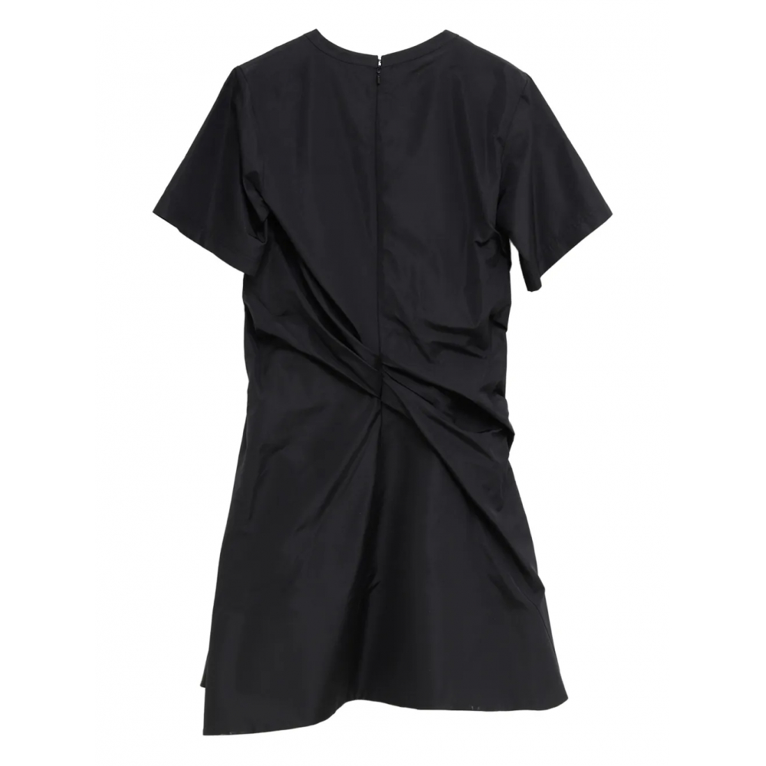 Robe mini 'Draped Short-Sleeved' pour Femmes