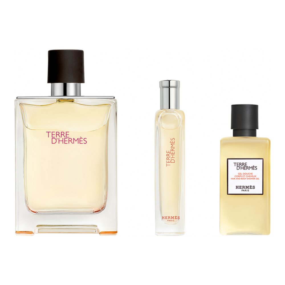Coffret de parfum 'Terre d'Hermès' - 3 Pièces