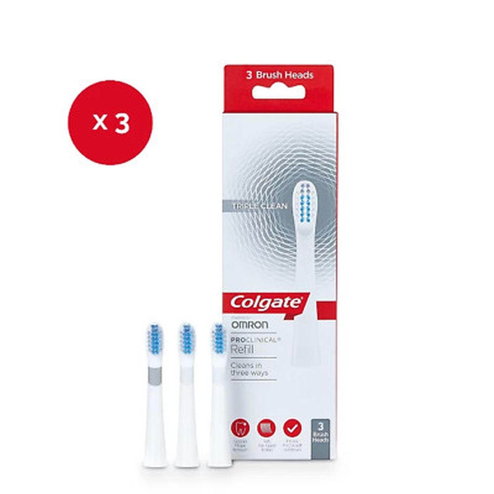 Brosse à dents électrique, Têtes de brosse 'Pro Clinical C250' - 4 Unités
