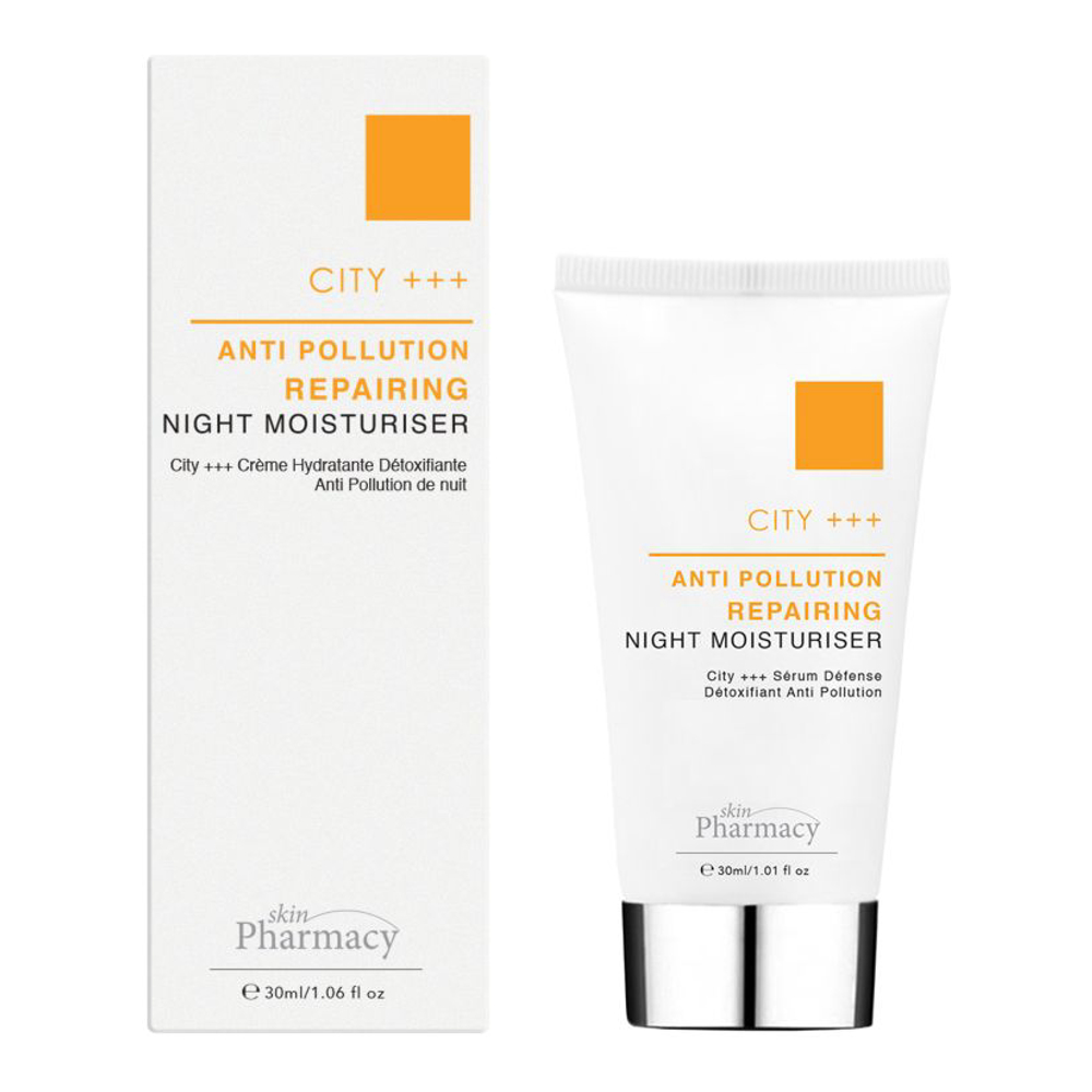 'Travel City +++ Anti Pollution Repairing' Nacht-Feuchtigkeitspflege - 30 ml