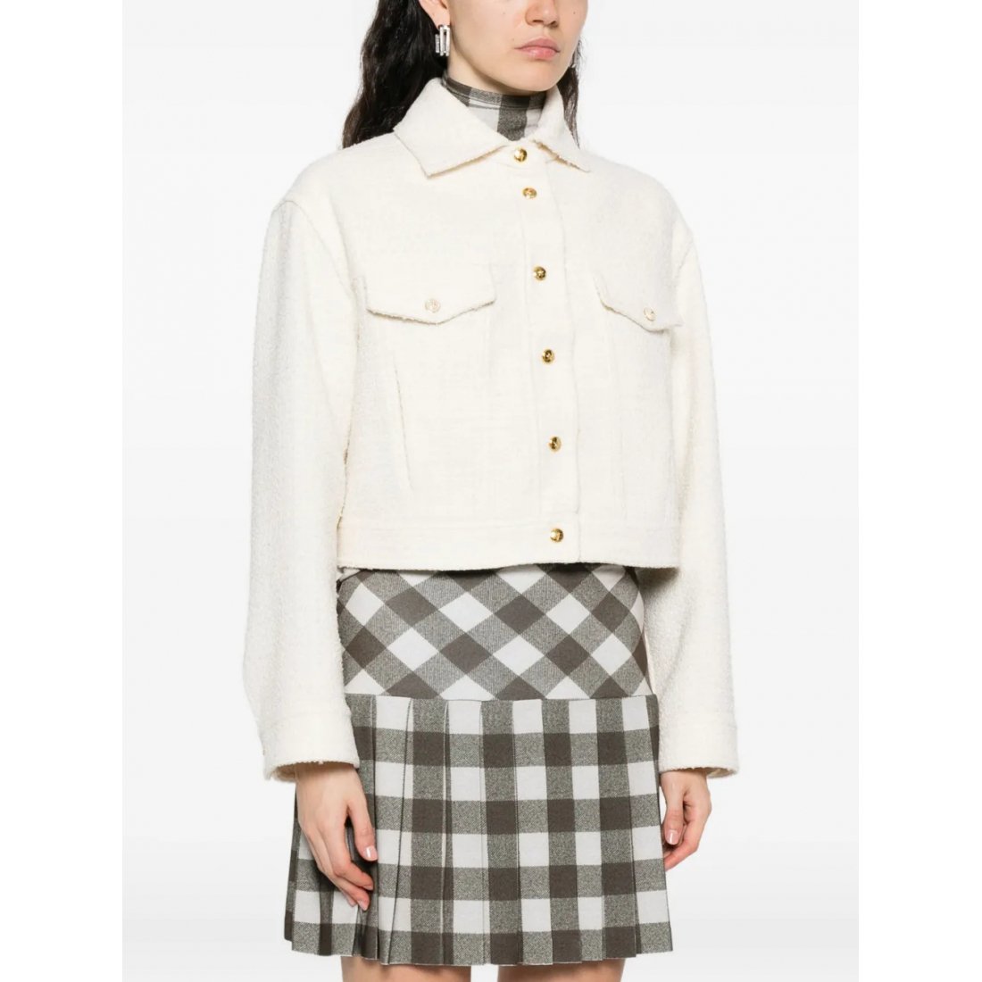 Veste courte 'Tweed' pour Femmes