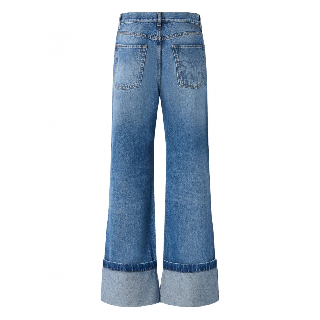 Jeans 'Folded-Hem' pour Femmes