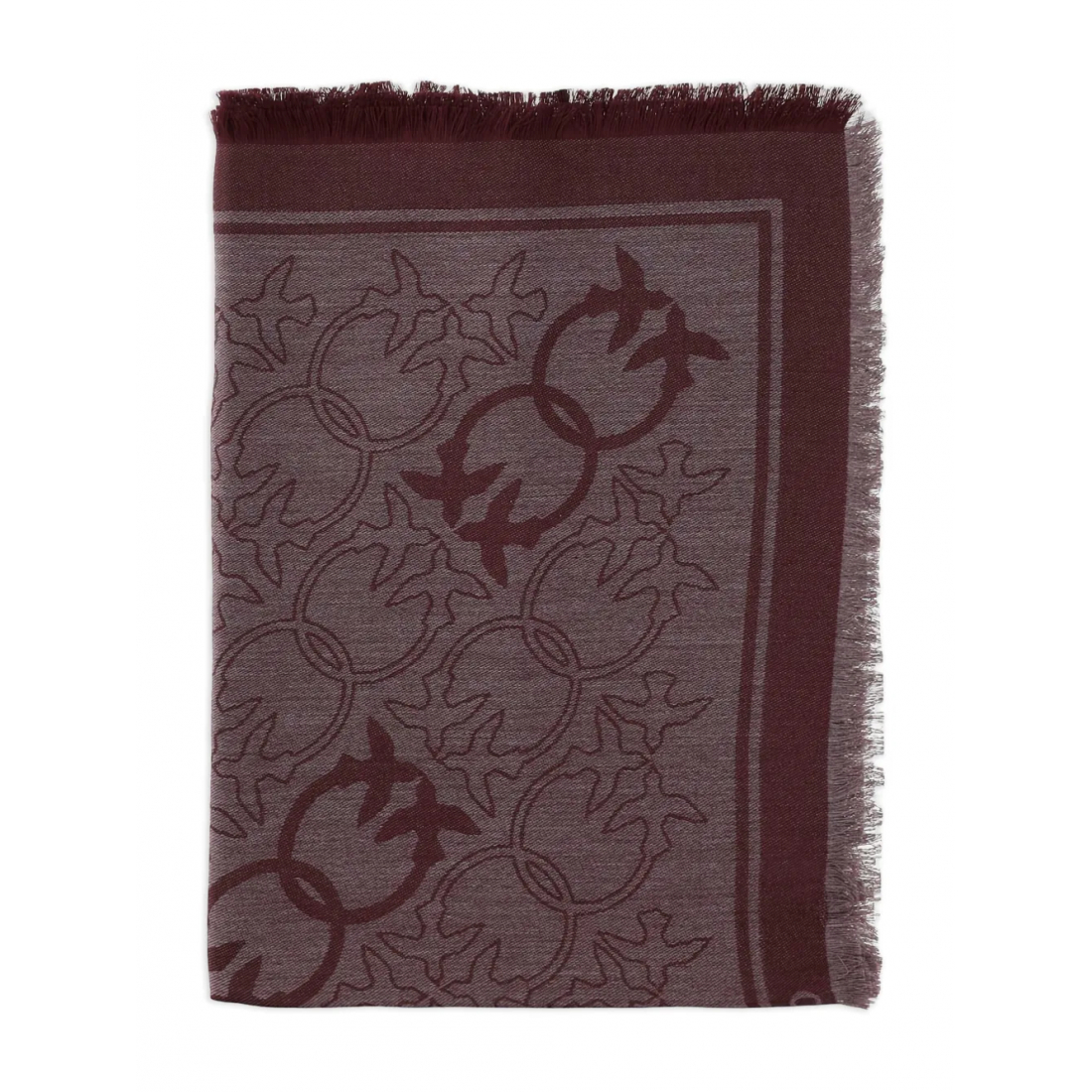 Foulard 'Love-Birds Fringed' pour Femmes