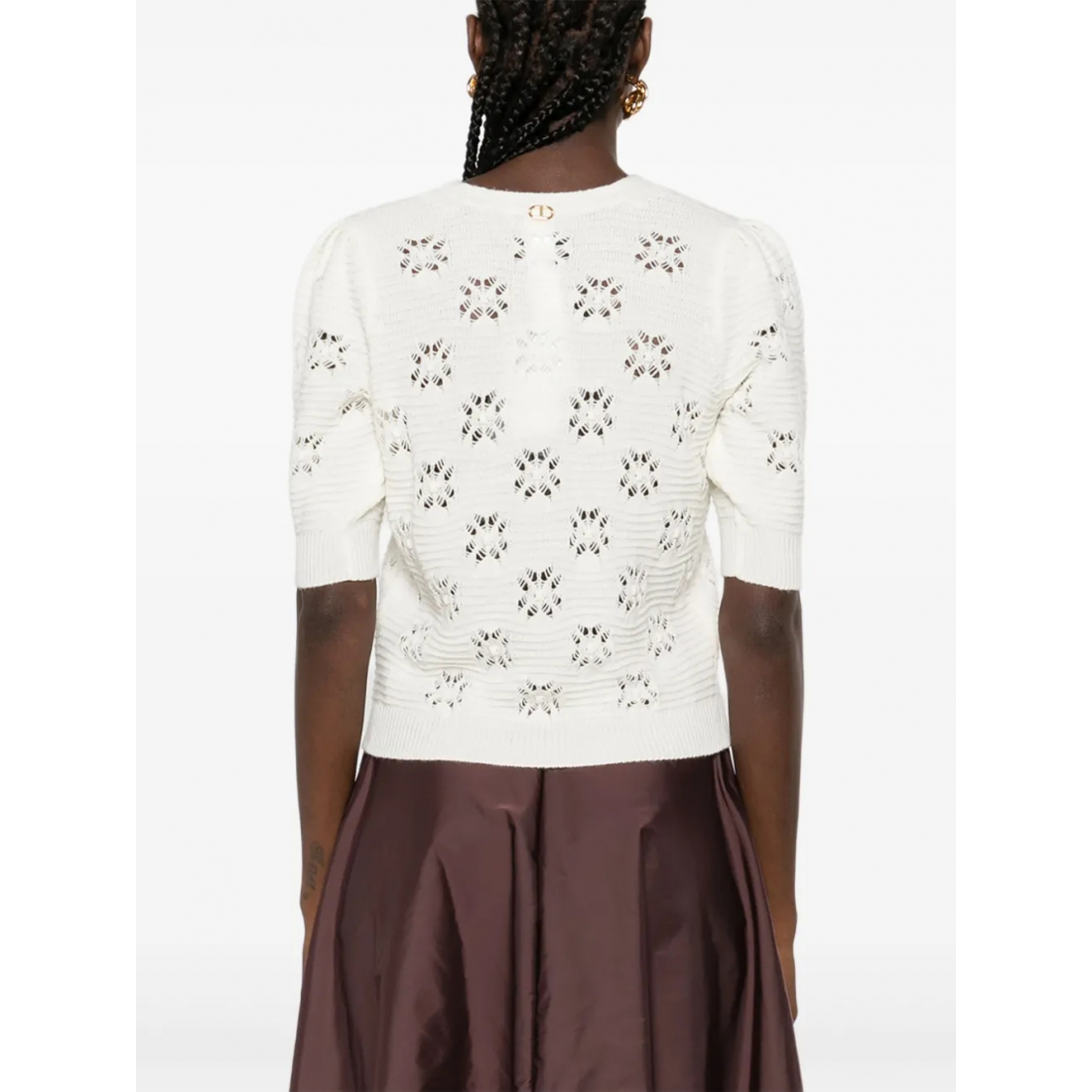 Cardigan 'Floral-Pattern Button-Down' pour Femmes