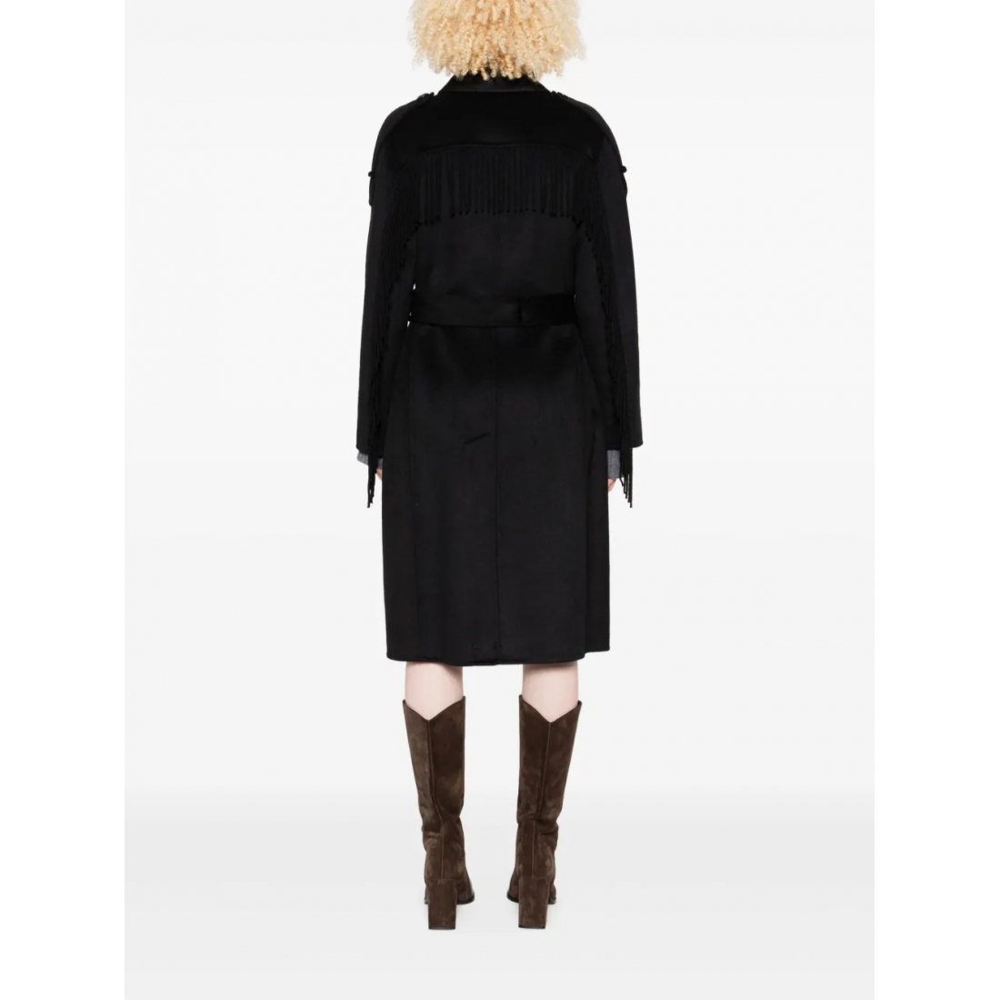 Manteau 'Belted Single-Breasted' pour Femmes