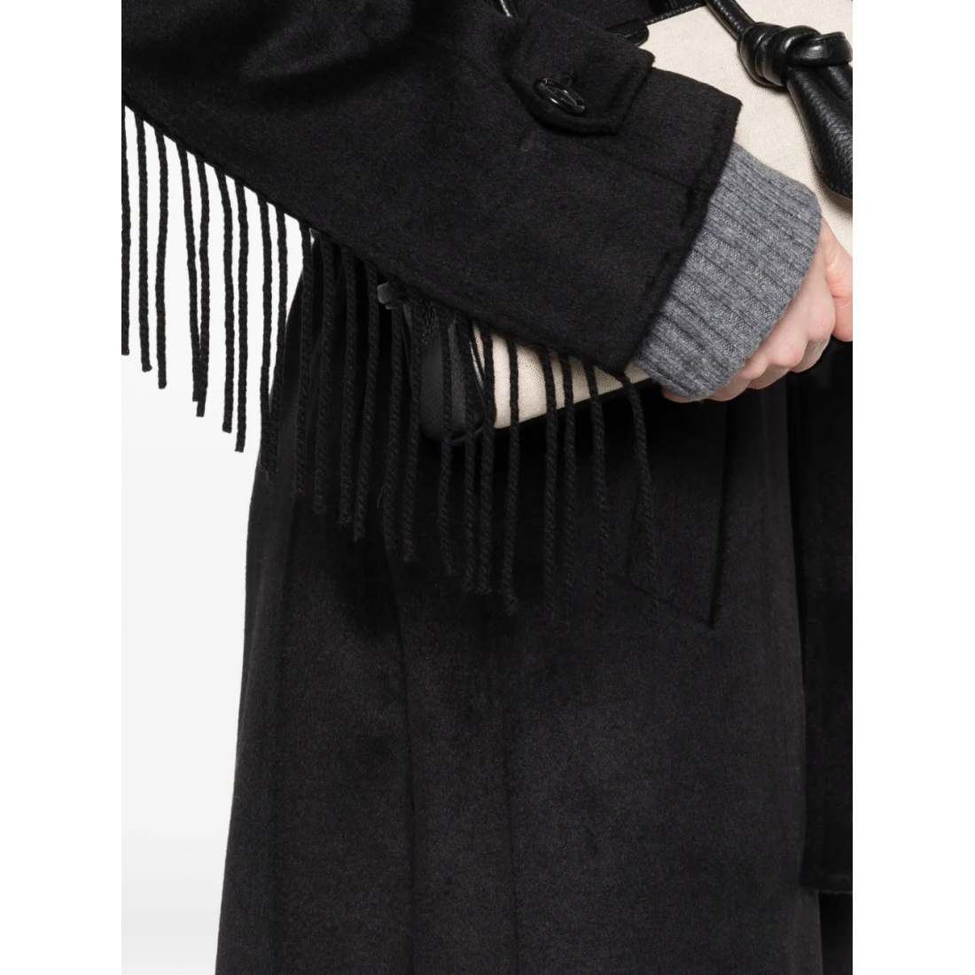 Manteau 'Belted Single-Breasted' pour Femmes