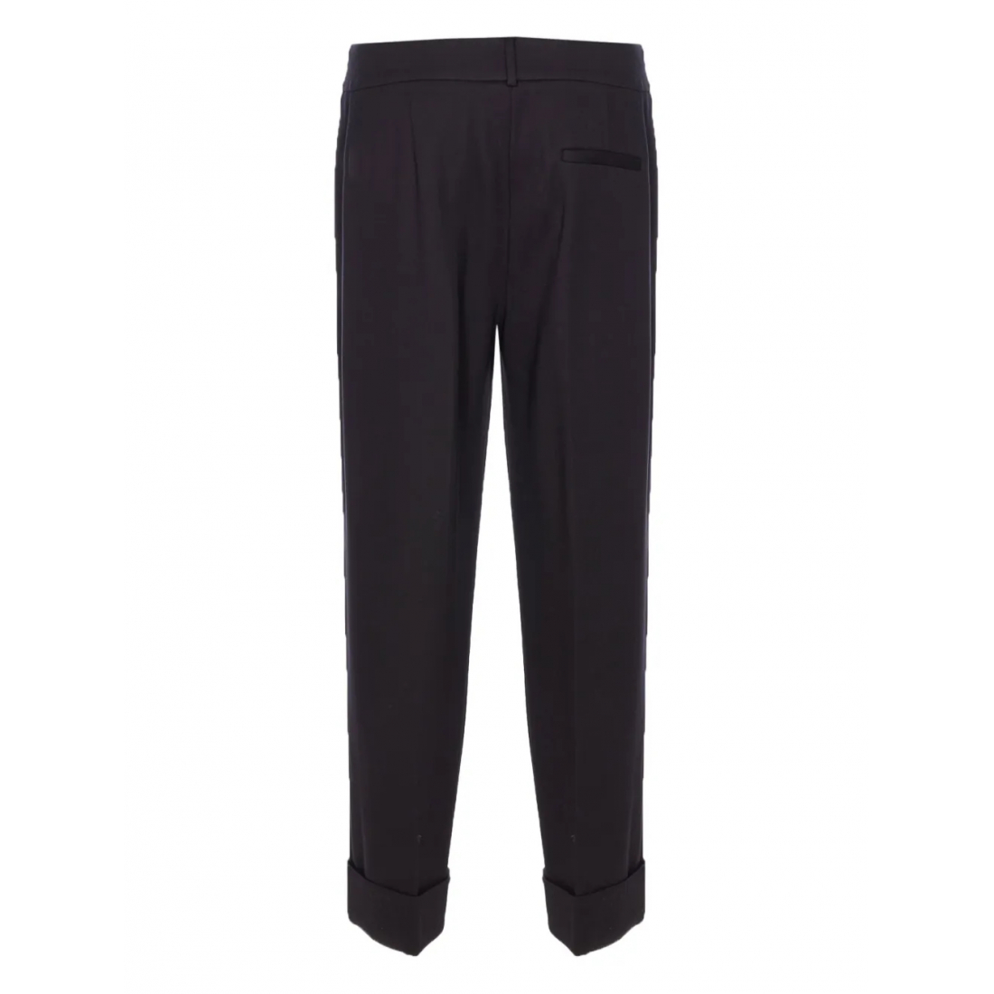 Pantalon 'Button-Cuffed Tailored' pour Femmes
