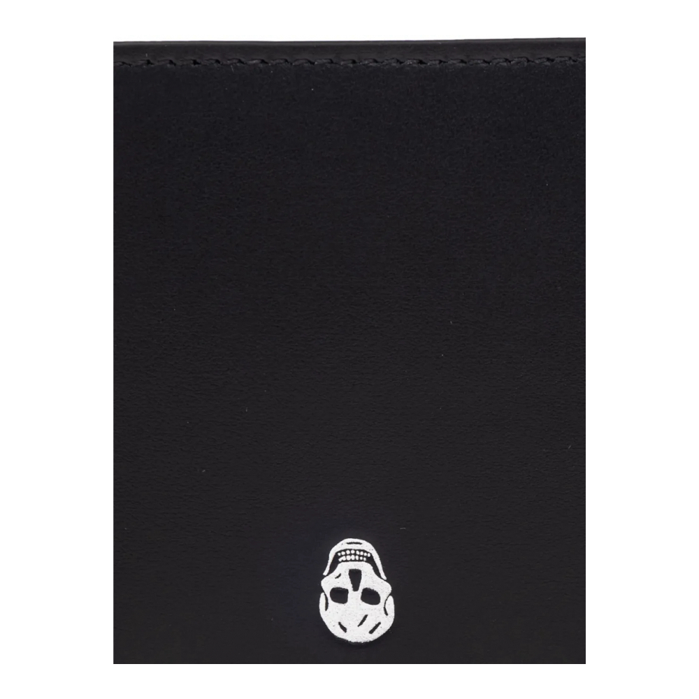 Men's 'Skull-Plaque Bi-Fold' Wallet