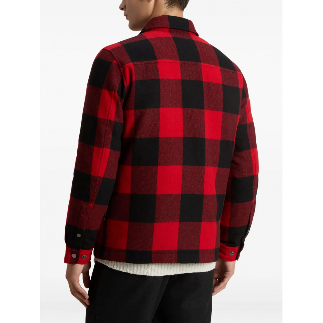 Chemise 'Check-Pattern Jacket' pour Hommes