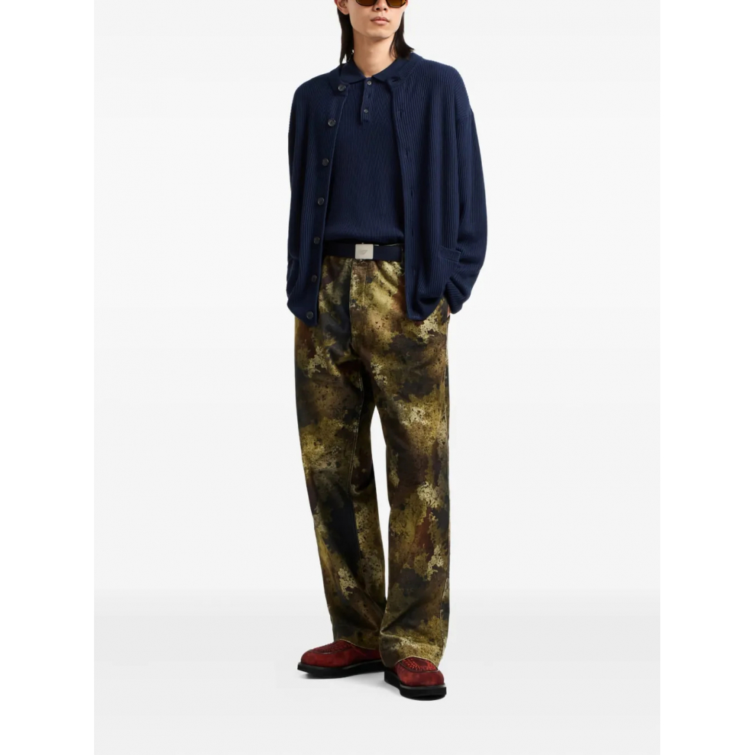 'Logo-Patch' Polohemd für Herren