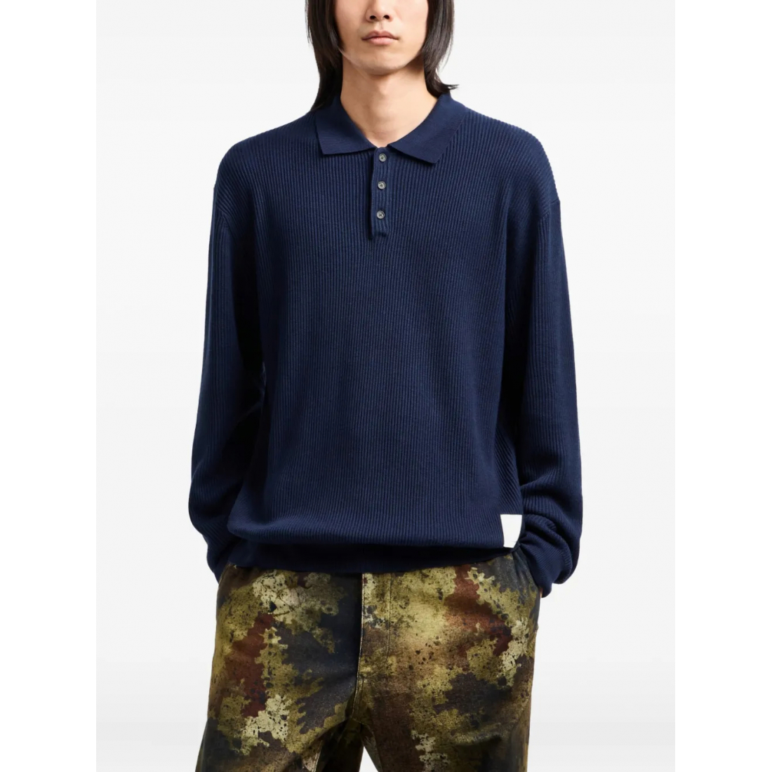 'Logo-Patch' Polohemd für Herren