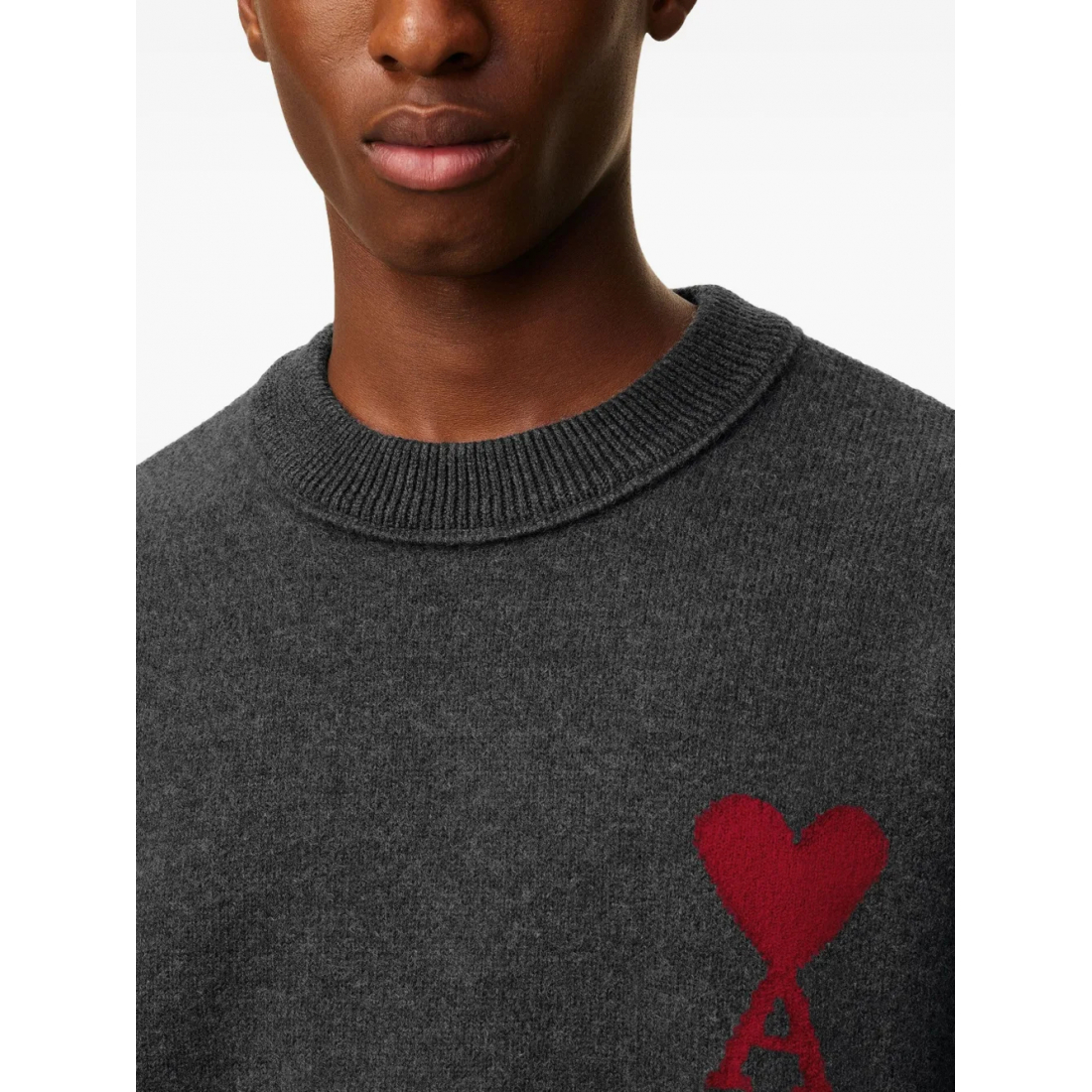 Men's 'Ami Heart Intarsia' Sweater