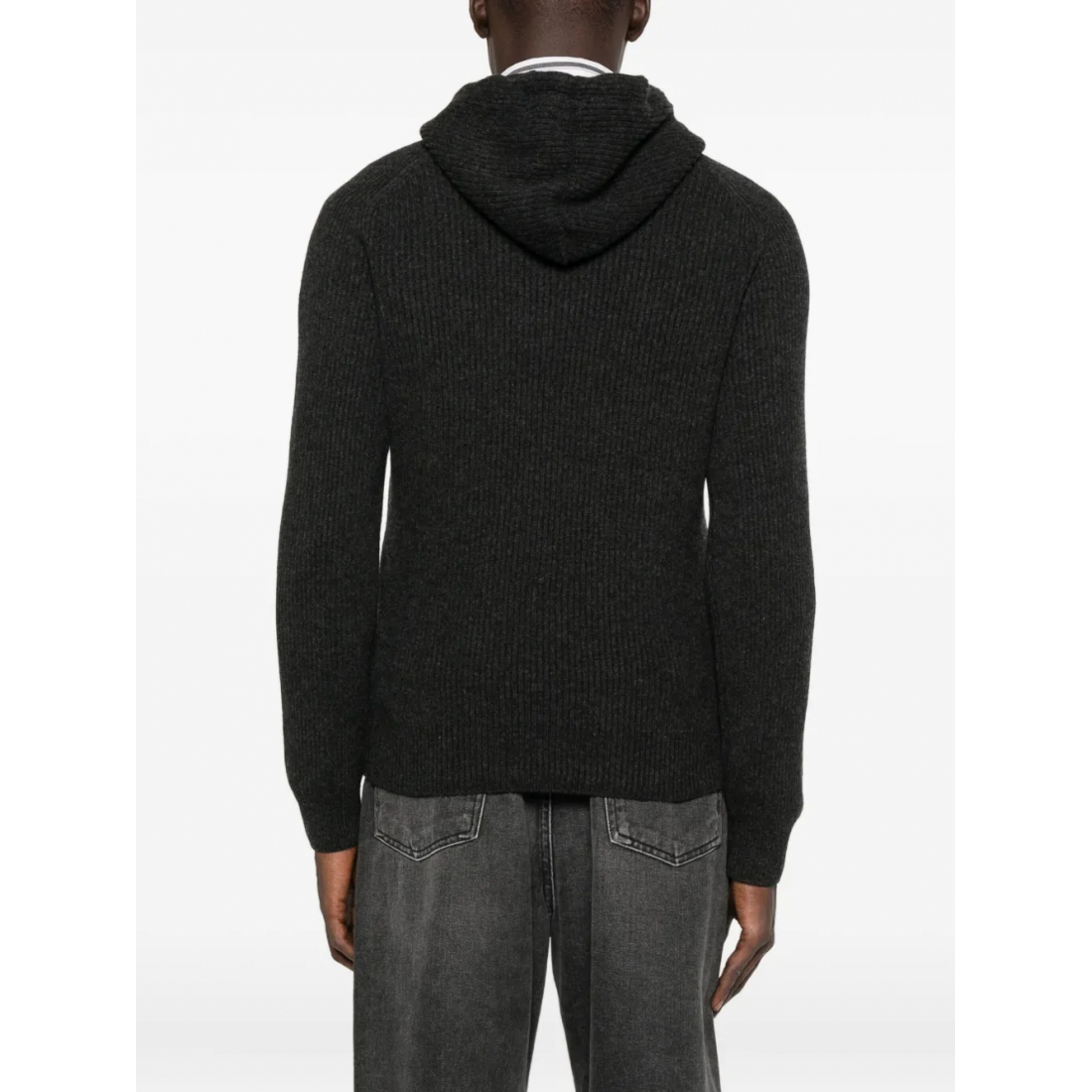 Sweatshirt à capuche  'Ribbed' pour Hommes