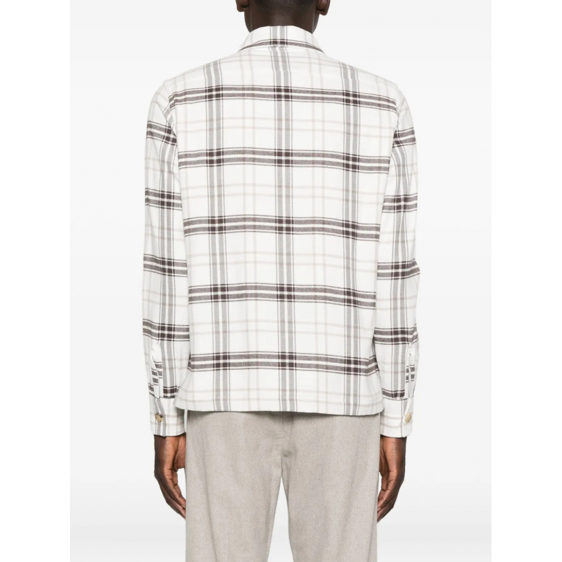 Chemise 'Checked Chest-Pocket' pour Hommes
