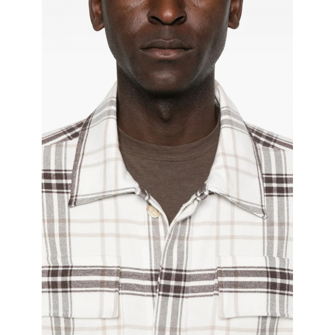 Chemise 'Checked Chest-Pocket' pour Hommes