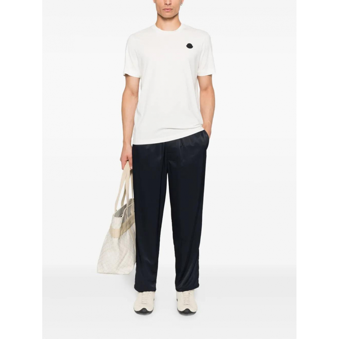 Men's 'Logo-Patch' T-Shirt