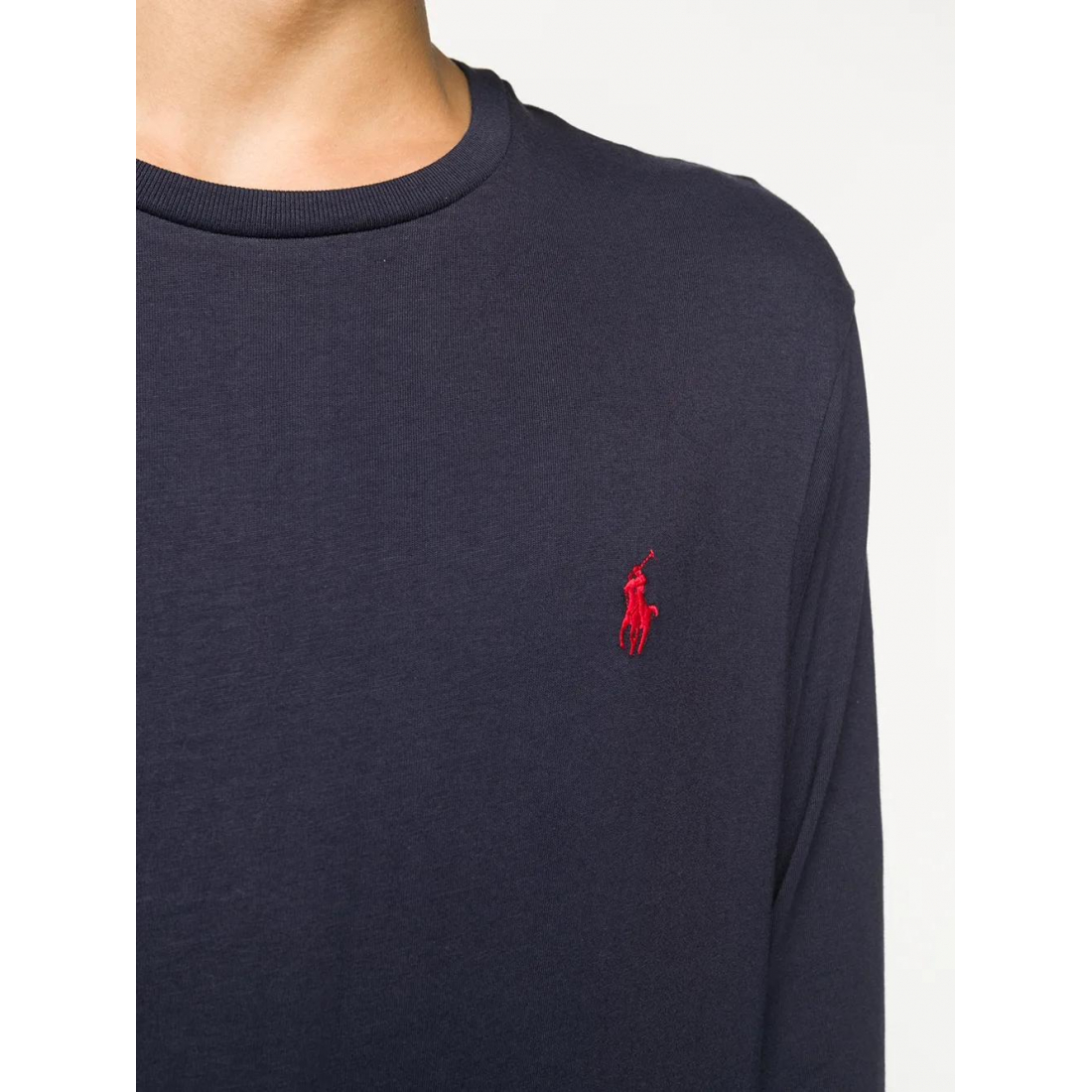 Sweatshirt 'Logo Embroidered' pour Hommes