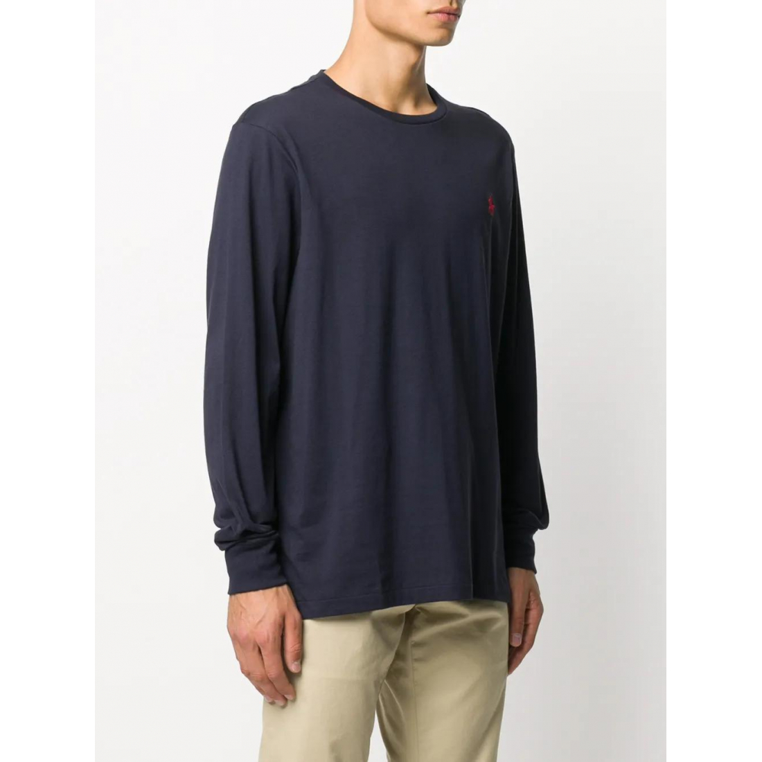 Sweatshirt 'Logo Embroidered' pour Hommes