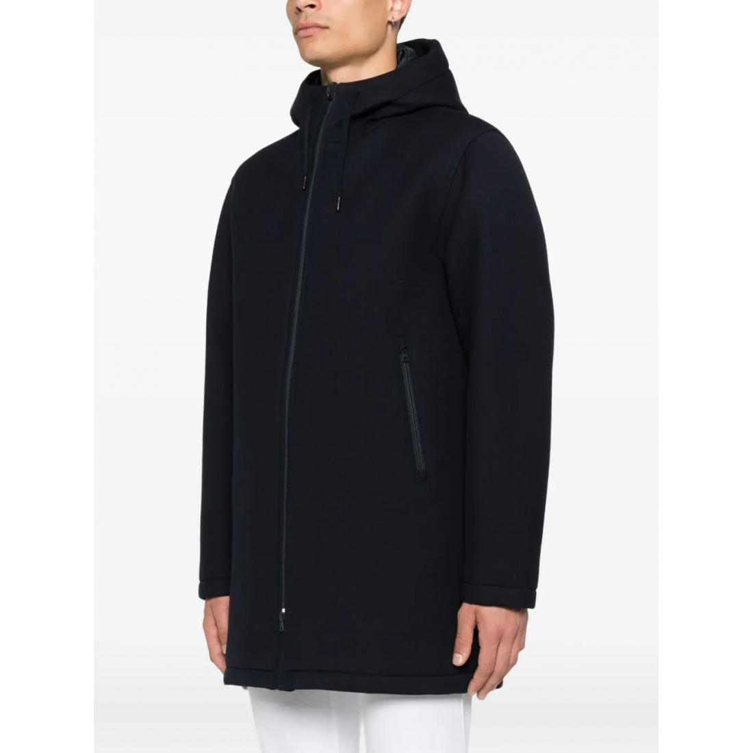Veste 'Zip-Front Hooded' pour Hommes