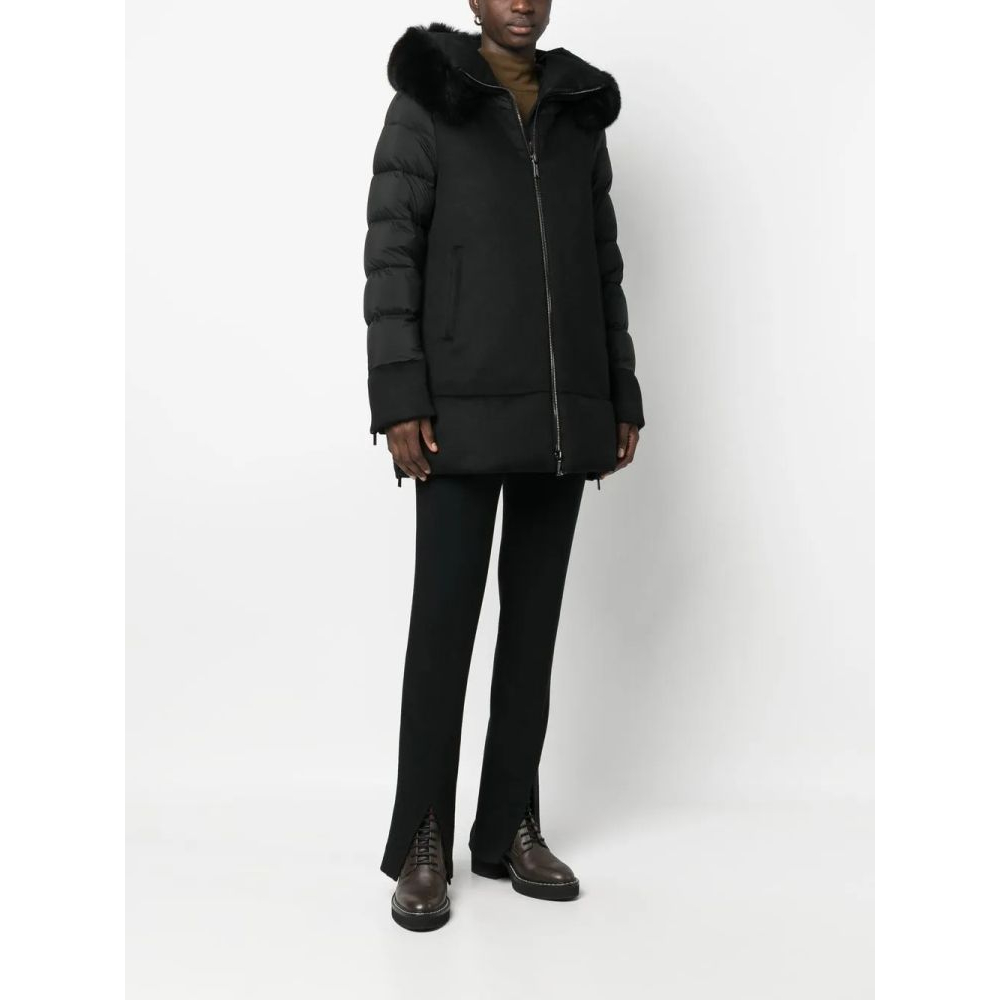 Veste matelassée 'Faux-Fur Trim' pour Femmes