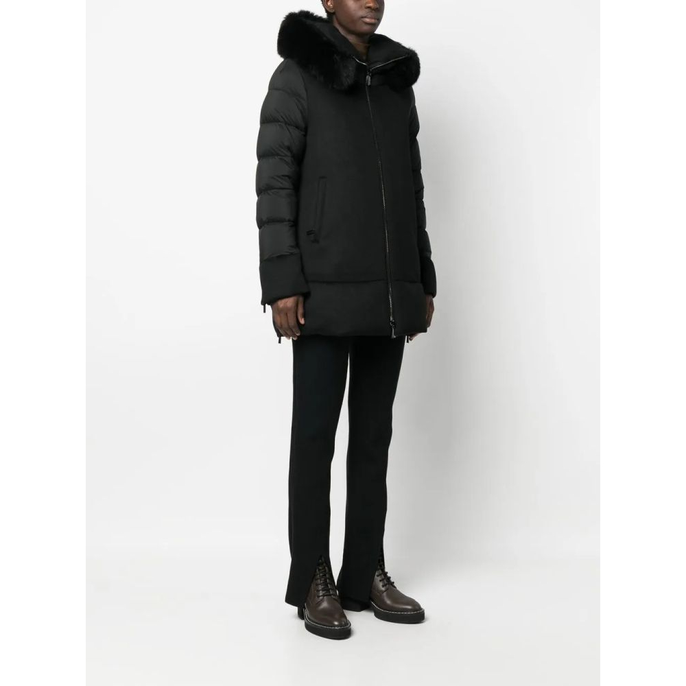 Veste matelassée 'Faux-Fur Trim' pour Femmes