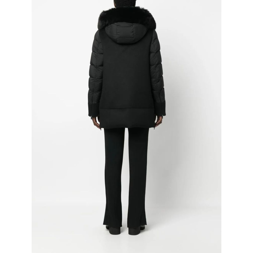 Veste matelassée 'Faux-Fur Trim' pour Femmes