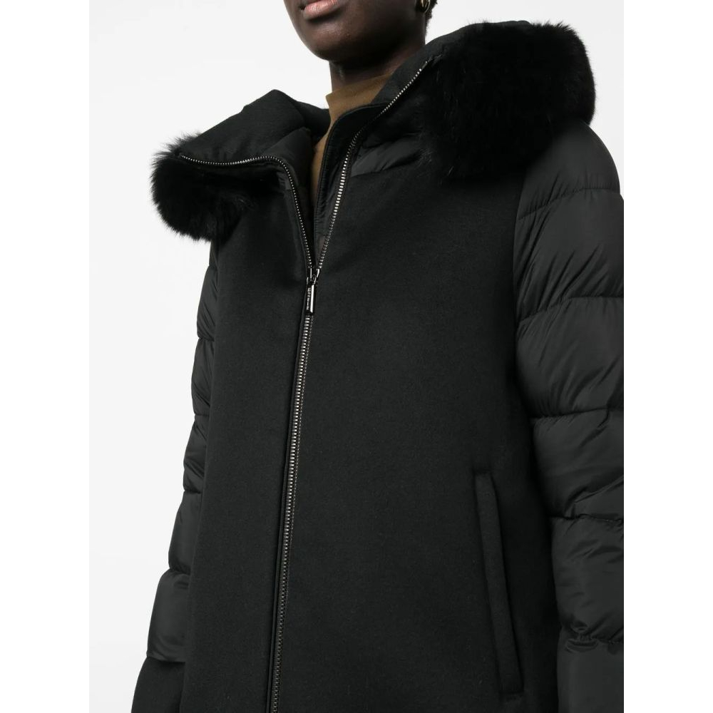 Veste matelassée 'Faux-Fur Trim' pour Femmes