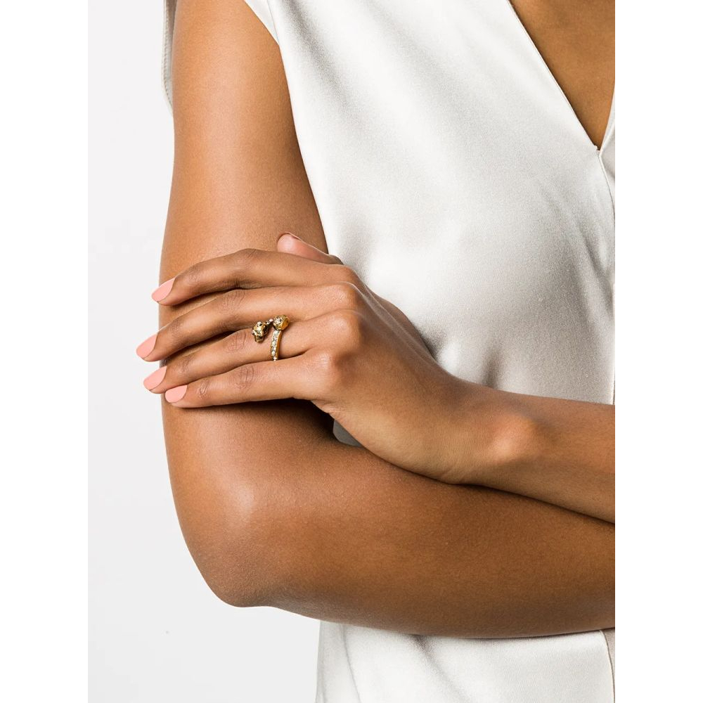 'Wrap-Around Skull' Ring für Damen