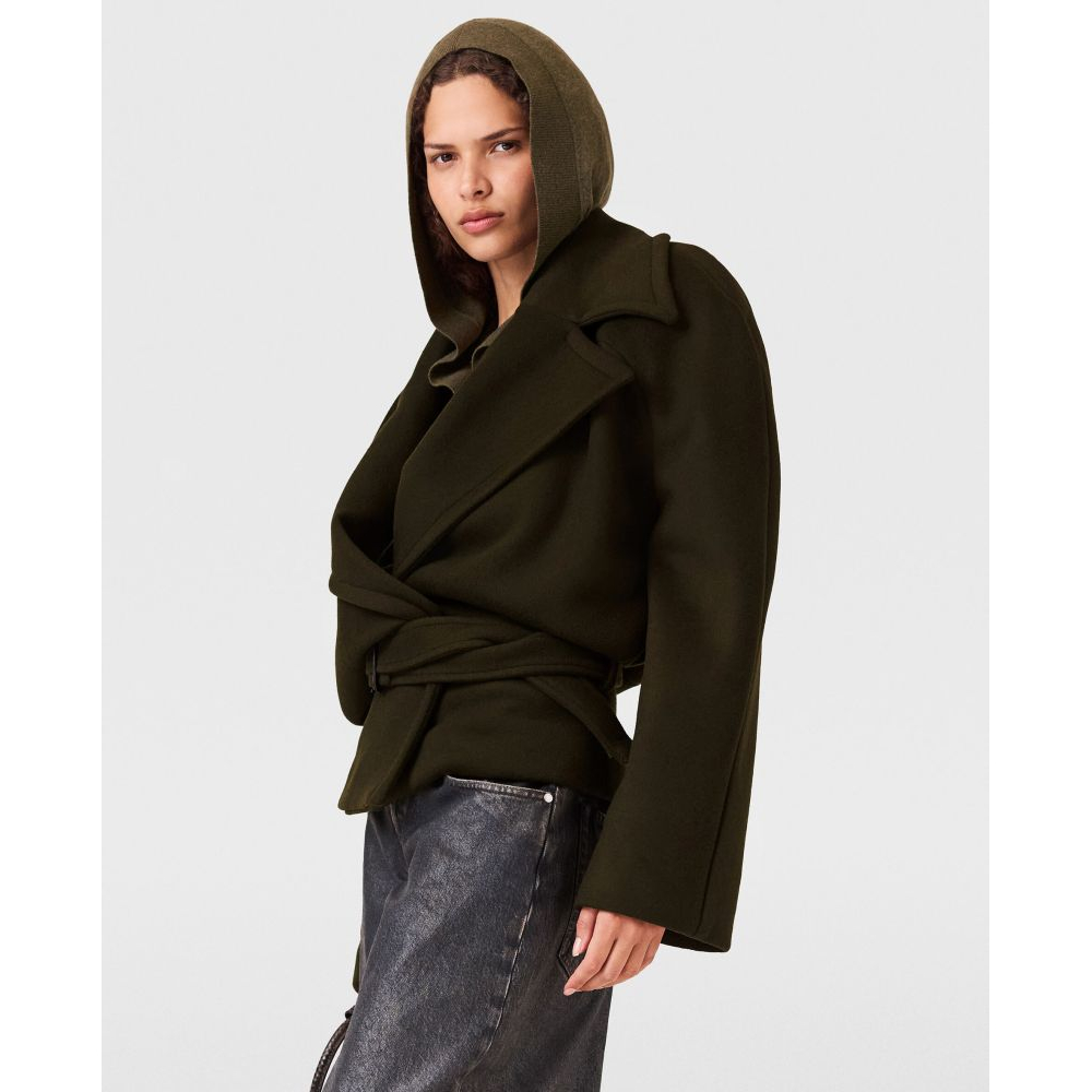 Veste 'Cropped Belted' pour Femmes