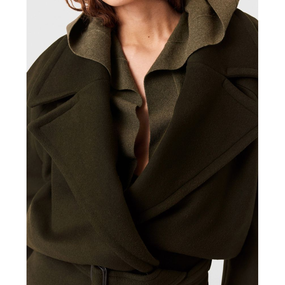 Veste 'Cropped Belted' pour Femmes