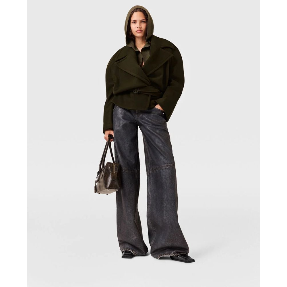 Veste 'Cropped Belted' pour Femmes