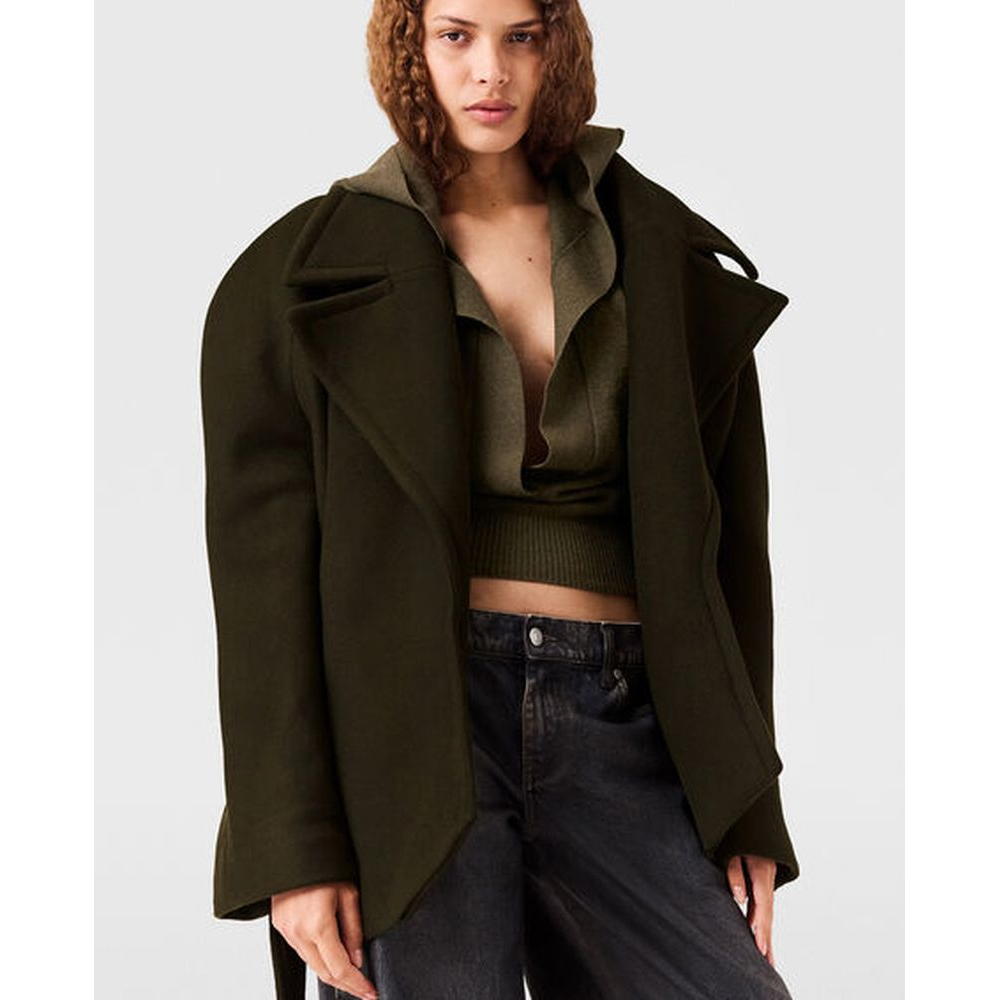 Veste 'Cropped Belted' pour Femmes