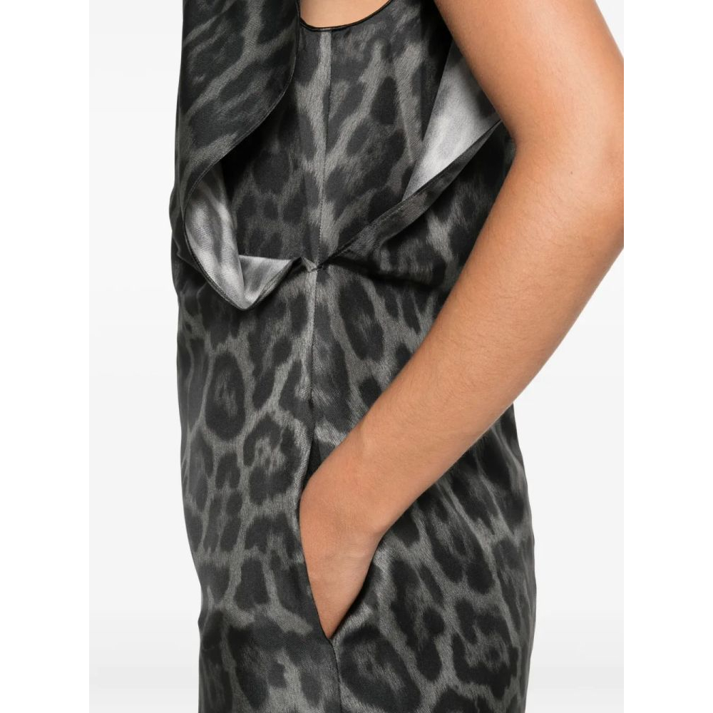 Robe Midi 'V-Neck' pour Femmes