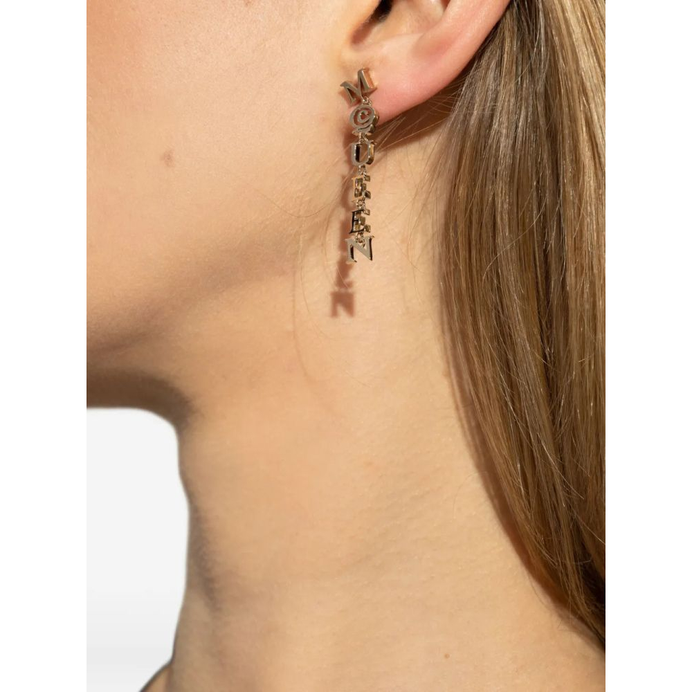 Women's 'Logo-Charm' Earrings