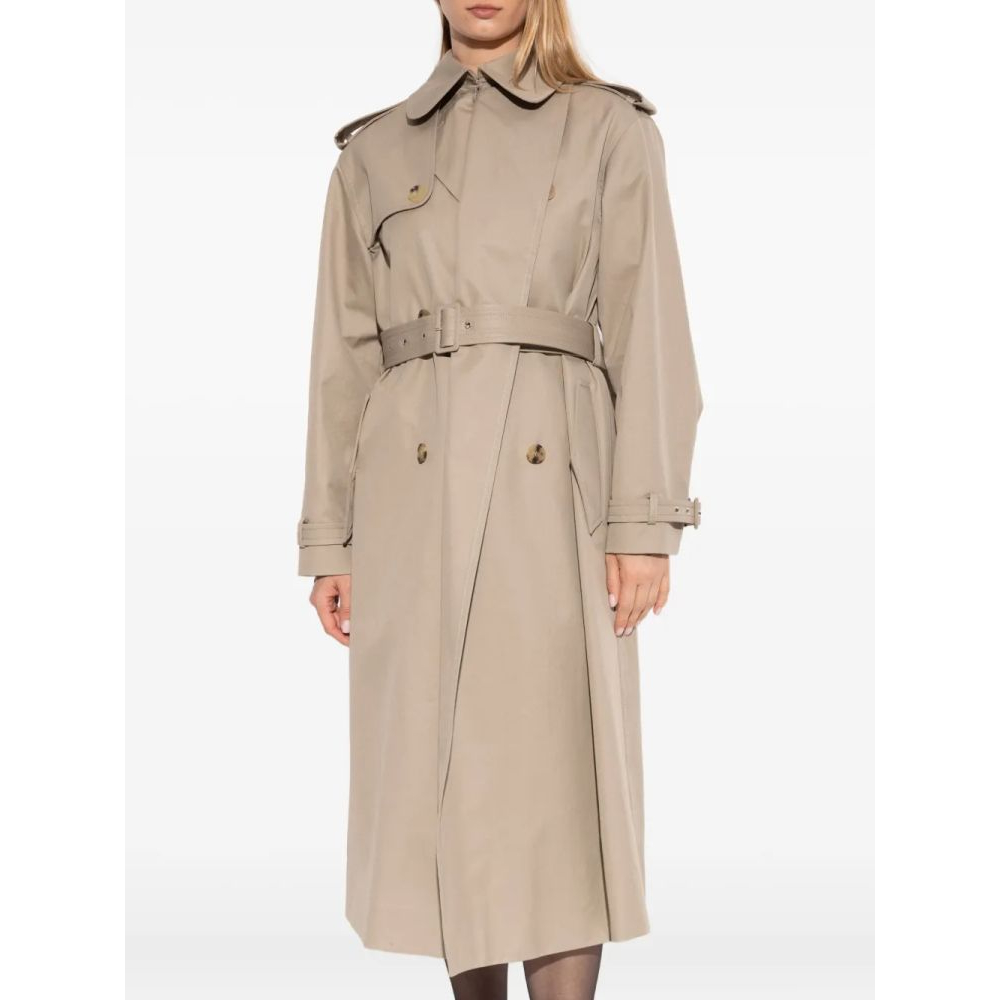 Trench à boutonnière croisée pour Femmes